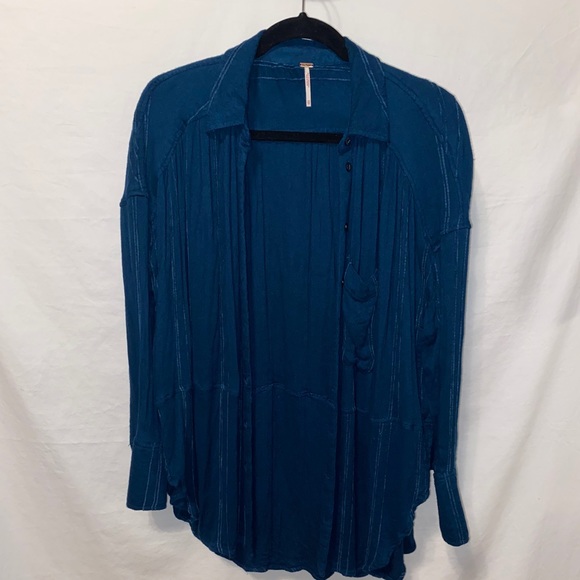 Free People button down tunic - Picture 2 of 11